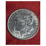 1884-O MORGAN SILVER DOLLAR 1884-O MORGAN SILVER DOLLAR