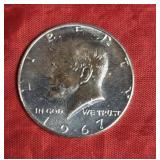 1967 KENNEDY HALF-DOLLAR MS-UNC 1967 KENNEDY HALF-DOLLAR MS-UNC
