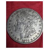 1879 MORGAN SILVER DOLLAR 1879 MORGAN SILVER DOLLAR