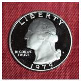 1979-S WASHINGTON QUARTER PRF-UNC 1979-S WASHINGTON QUARTER PRF-UNC