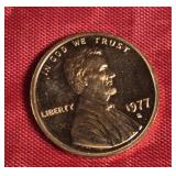 1977-S LINCOLN PENNY PRF-UNC 1977-S LINCOLN PENNY PRF-UNC