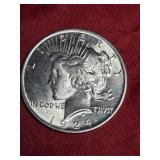 1924 SILVER PEACE DOLLAR MS 1924 SILVER PEACE DOLLAR MS