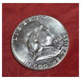 1963 FRANKLIN HALF-DOLLAR MS-UNC 1963 FRANKLIN HALF-DOLLAR MS-UNC