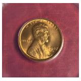 1947-D LINCOLN PENNY MS 64 RD 1947-D LINCOLN PENNY MS 64 RD