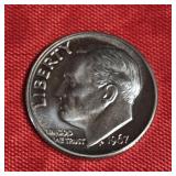 1967 ROOSEVELT DIME MS-UNC 1967 ROOSEVELT DIME MS-UNC