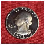 1978-S WASHINGTON QUARTER PRF-UNC 1978-S WASHINGTON QUARTER PRF-UNC