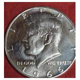 1966 KENNEDY HALF DOLLAR MS-UNC 1966 KENNEDY HALF DOLLAR MS-UNC