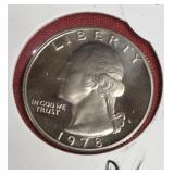 1978-S WASHINGTON QUARTER PRF-UNC 1978-S WASHINGTON QUARTER PRF-UNC