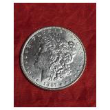 1887 MORGAN SILVER DOLLAR 1887 MORGAN SILVER DOLLAR