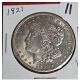 1921 MORGAN SILVER DOLLAR 1921 MORGAN SILVER DOLLAR