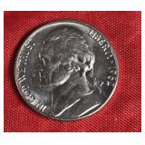 1962 JEFFERSON NICKEL MS-UNC 1962 JEFFERSON NICKEL MS-UNC