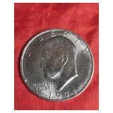 1971-D EISENHOWER DOLLAR MS-UNC 1971-D EISENHOWER DOLLAR MS-UNC