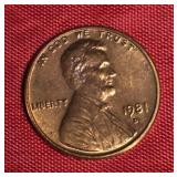 1981-D LINCOLN PENNY MS-UNC 1981-D LINCOLN PENNY MS-UNC