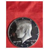 1978-S KENNEDY HALF-DOLLAR PRF-UNC 1978-S KENNEDY HALF-DOLLAR PRF-UNC