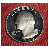 1980-S WASHINTON QUARTER PRF-UNC 1980-S WASHINTON QUARTER PRF-UNC