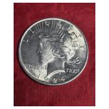 1924 SILVER PEACE DOLLAR MS 1924 SILVER PEACE DOLLAR MS