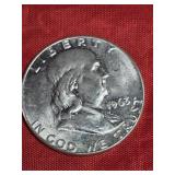 1963 FRANKLIN HALF-DOLLAR MS 1963 FRANKLIN HALF-DOLLAR MS