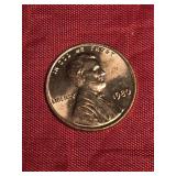 1980LINCOLN PENNY MNS-UNC 1980LINCOLN PENNY MNS-UNC