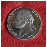 1990-S JEFFERSON NICKEL PRF-UNC 1990-S JEFFERSON NICKEL PRF-UNC