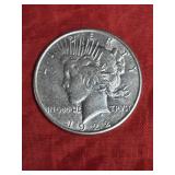 1922 SILVER PEACE DOLLAR 1922 SILVER PEACE DOLLAR