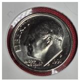 1991-P ROOSEVELT DIME MS-UNC 1991-P ROOSEVELT DIME MS-UNC