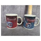 PAIE OF ORANGE COUNTY CHOPPER COFFEE MUGS