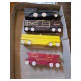 WOODEN TOY TRAIN SET
