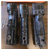 3 MISC. LOCOMOTIVE WIND UP TRAINS