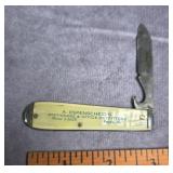 VTG. ADVERTISING PEORIA, IL POCKET KNIFE