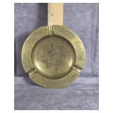 BRASS DRAGON MOTIFF ASHTRAY