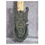CAST IRON GARGOYLE DOOR KNOCKER