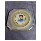 FIRST LADY MRS. CLEVELAND IMPERIAL CHINA PLATE