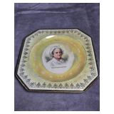 FIRST LADY MARTHA WASHINGTON IMPERIAL CHINA PLATE
