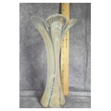 11"  MURANO  MADE IN ITALY GLASS VASE