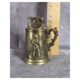 VINTAGE KNIGHT TANKARD STEIN TABLE LIGHTER