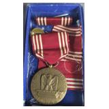 WWII AMERICAN DENFENSE MEDAL WITH RIBBON