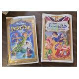TWO WALT DISNEY MASTERPIECE VHS