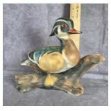 CERAMIC DUCK FIGURINE