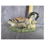 ATLANTIC MOLD CERAMIC DUCK FIGURINE