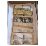 STEREOGRAPH CARDS BOX LOT