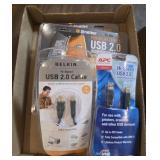 NEW USB CABLES BOX LOT