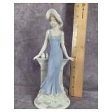 PARFUMS PARQUET LA PARISIENNE PORCELAIN FIGURINE