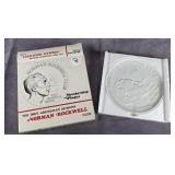 NORMAN ROCKWELL CLUB MEMBERSHIP PLAQUE