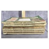SIX 1946 POPULAR MECHANICS MAGAZINES