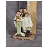 NORMAN ROCKWELL "BARBERSHOP QUARTET" FIGURINE