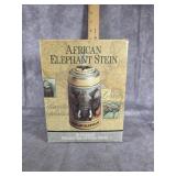 BUDWEISER  AFRICAN ELEPHANT STEIN IN BOX
