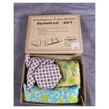 HANDFASHIONED 4-PIECE MINIATURE BEANBAG SET