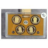 UNITED STATES MINT PRESIDENTIAL $1 COIN PROOF SET