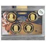 UNITED STATES MINT PRESIDENTIAL $1 COIN PROOF SET