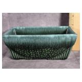 HULL POTTERY USA 75 RECTANGULAR FOOTED PLANTER